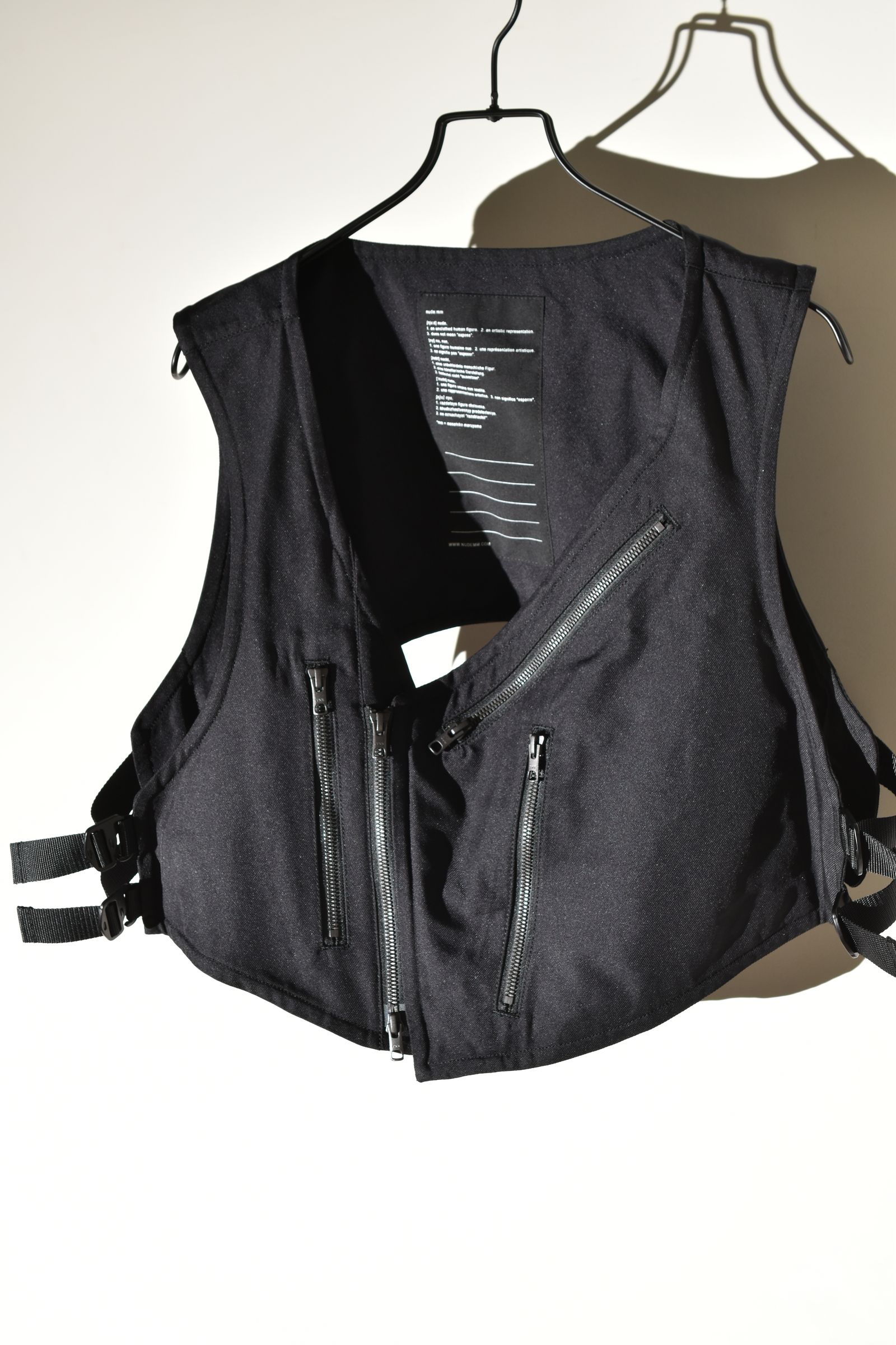 Multi Zip Down Parka Jacket (with Vest)"Black" / マルチジップダウンパーカージャケット(ベスト付き)"ブラック"
