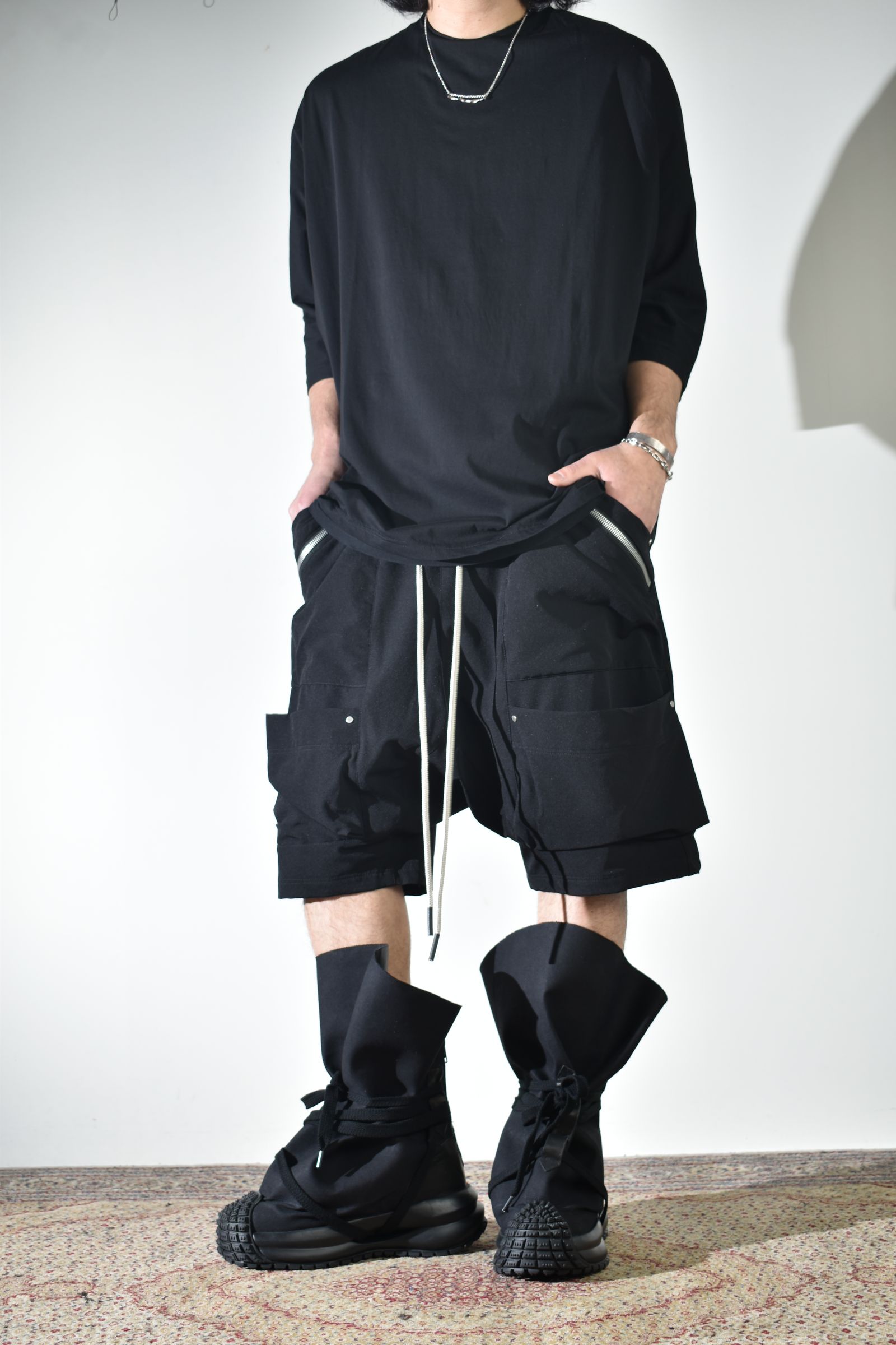 2Wayで着られる着用シーズンの長いスウェット