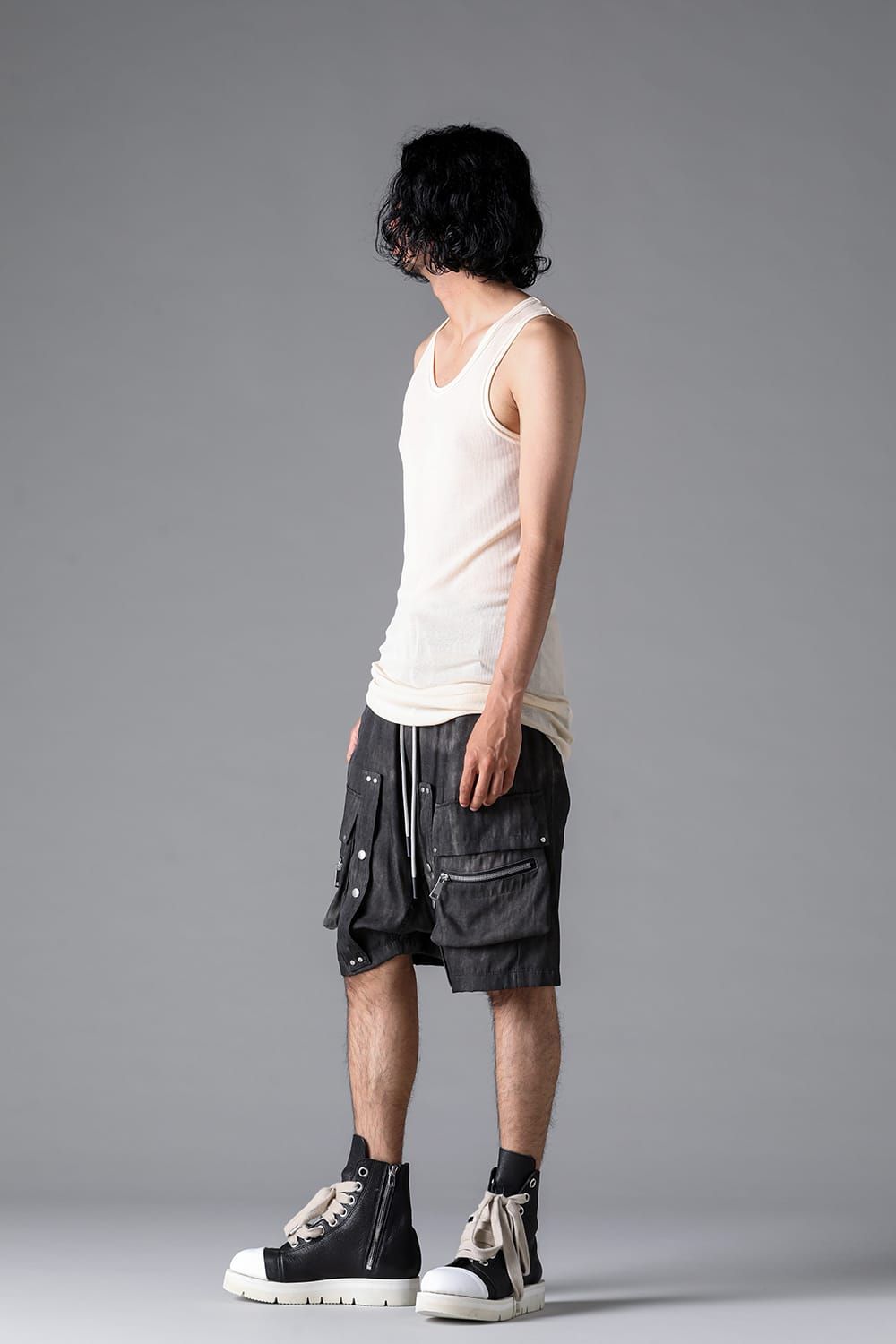 《2026SS先行予約》Rib Tank Top"Black / White / Stone / Greige / Sand" / リブタンクトップ"ブラック/ホワイト/ストーン/グレージュ/サンド"