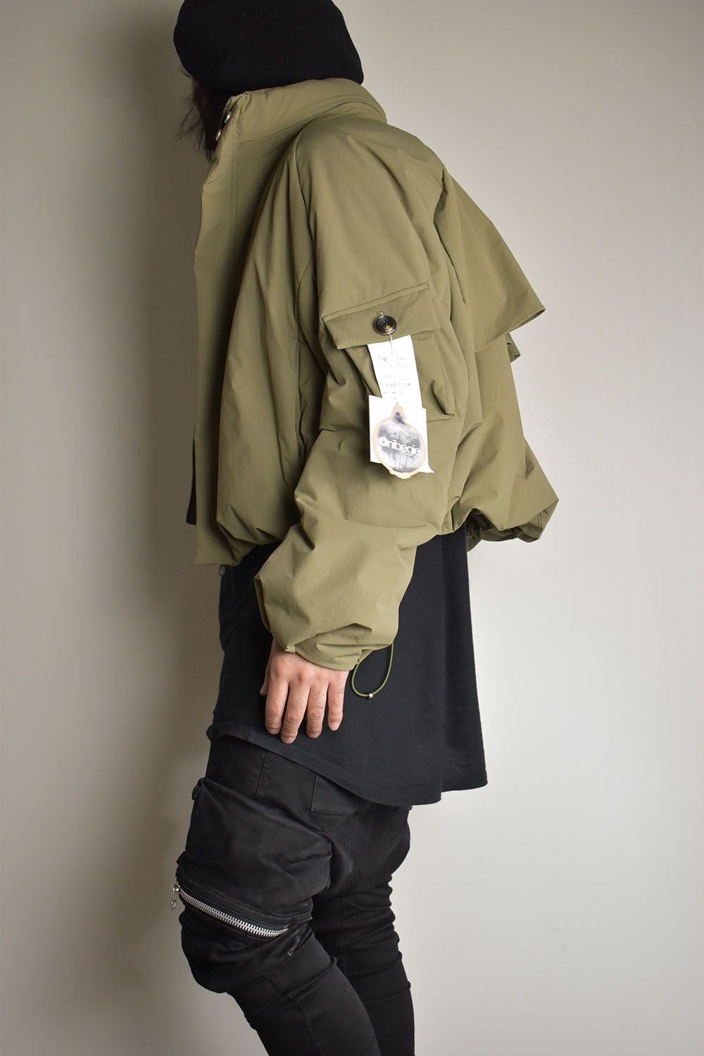 Padding Short Blouson"Olive" / パディングショートブルゾン"オリーブ"