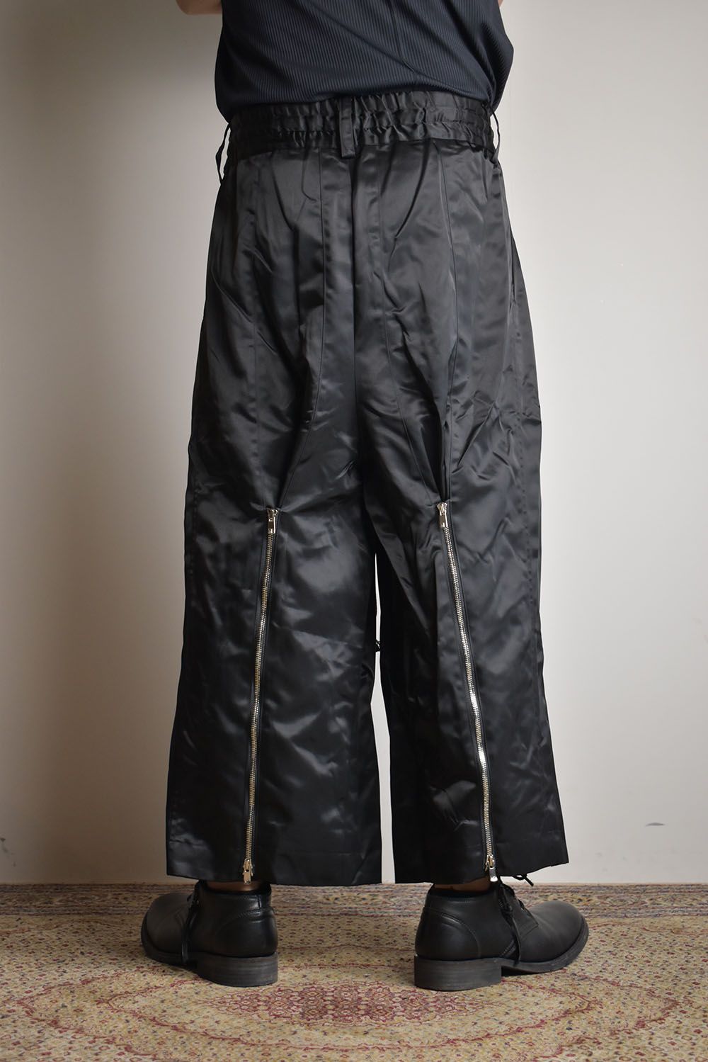 LC2 HAKAMA Trousers"Black"/袴トラウザーズ"ブラック"