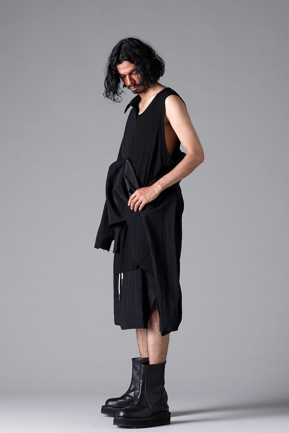 《2026SS先行予約》Back Face Shirts"Black / Cream" /バックフェイスシャツ"ブラック/クリーム"