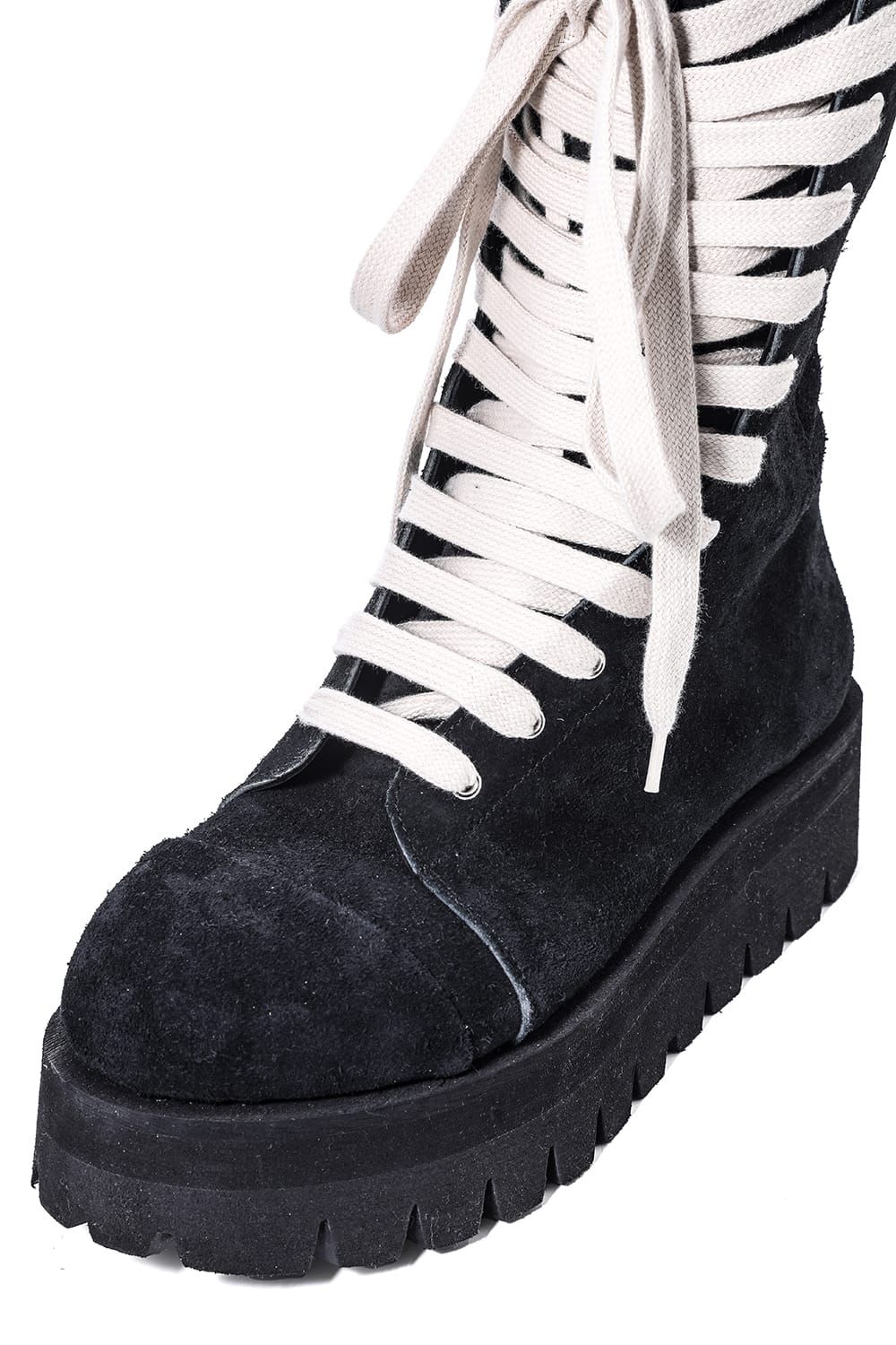 《2026AW先行予約》Torqe High Boots"Black × White / Brown × White /All Black" / トルクハイブーツ"ブラック×ホワイト / ブラウン×ホワイト /オールブラック"