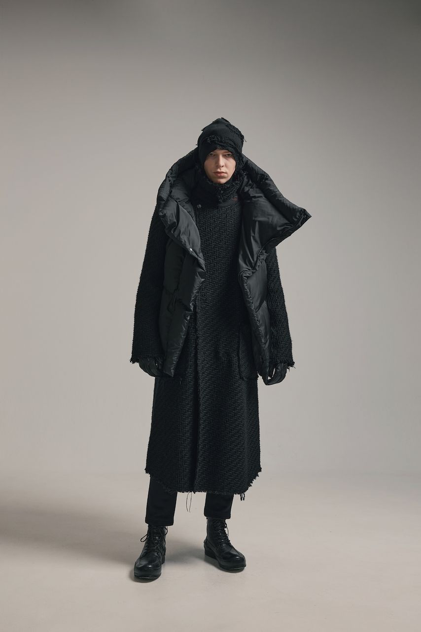 Detachable Sleeve Down Jacket"Black" / デタッチャブルスリーブダウンジャケット"ブラック"