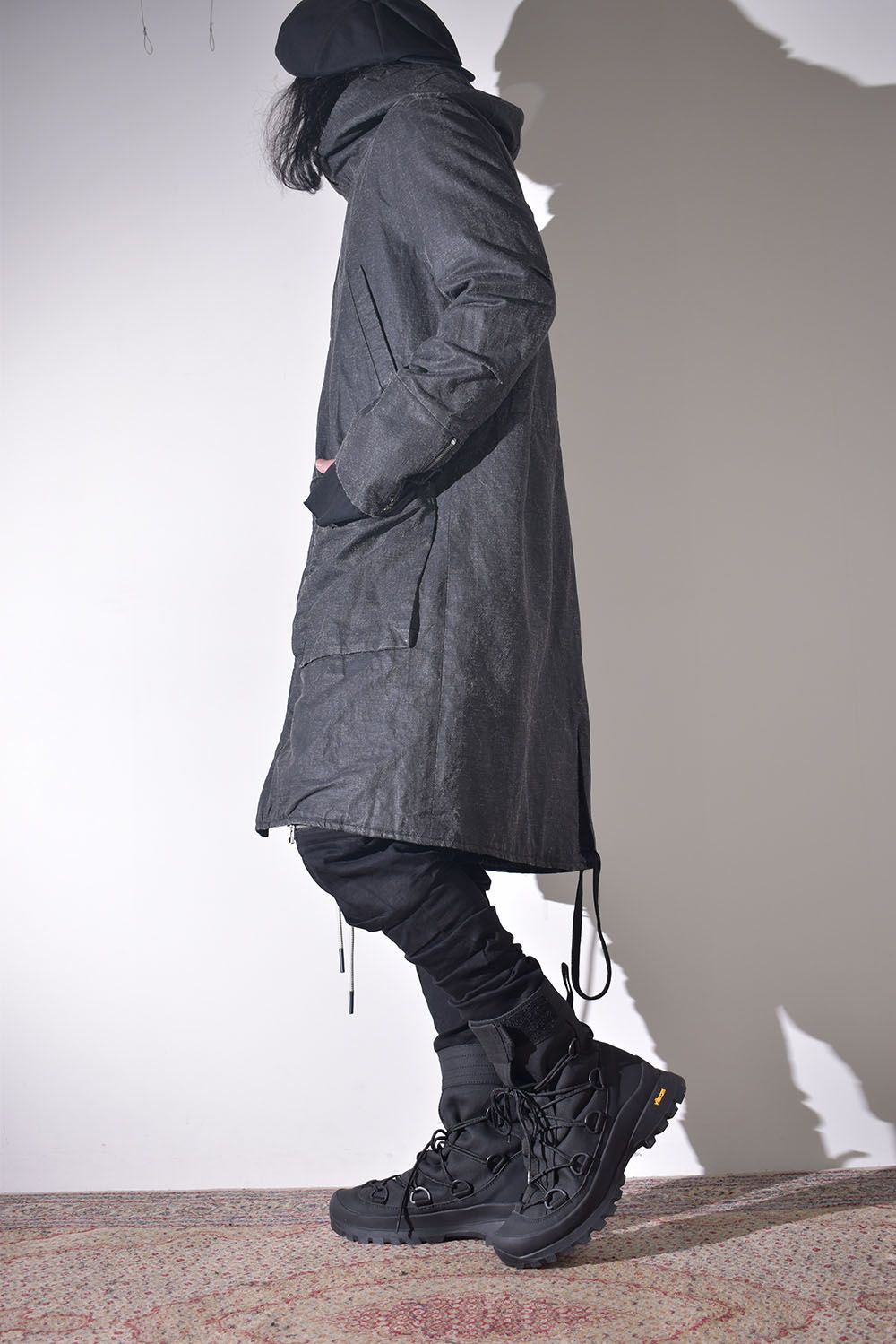 ブルゾンっぽく着れるコート