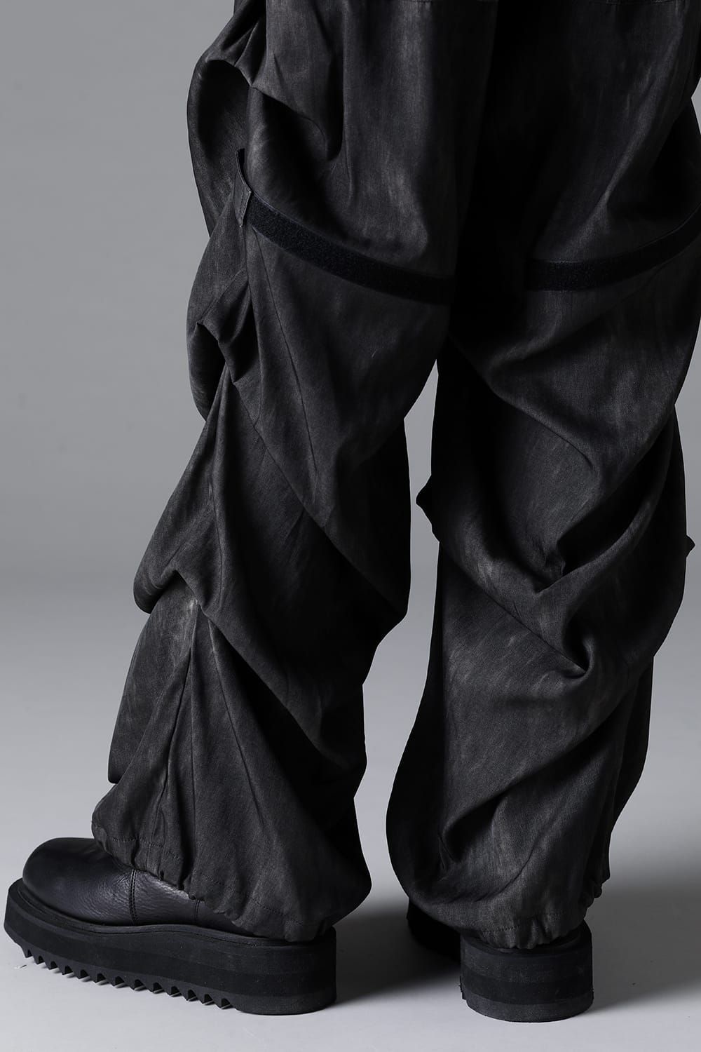 《2026SS先行予約》Tuck Wide Pants"Black / Uneven D.Grey / Uneven Grey" / タックワイドパンツ"ブラック/アンイーブンダークグレー/アンイーブングレー"