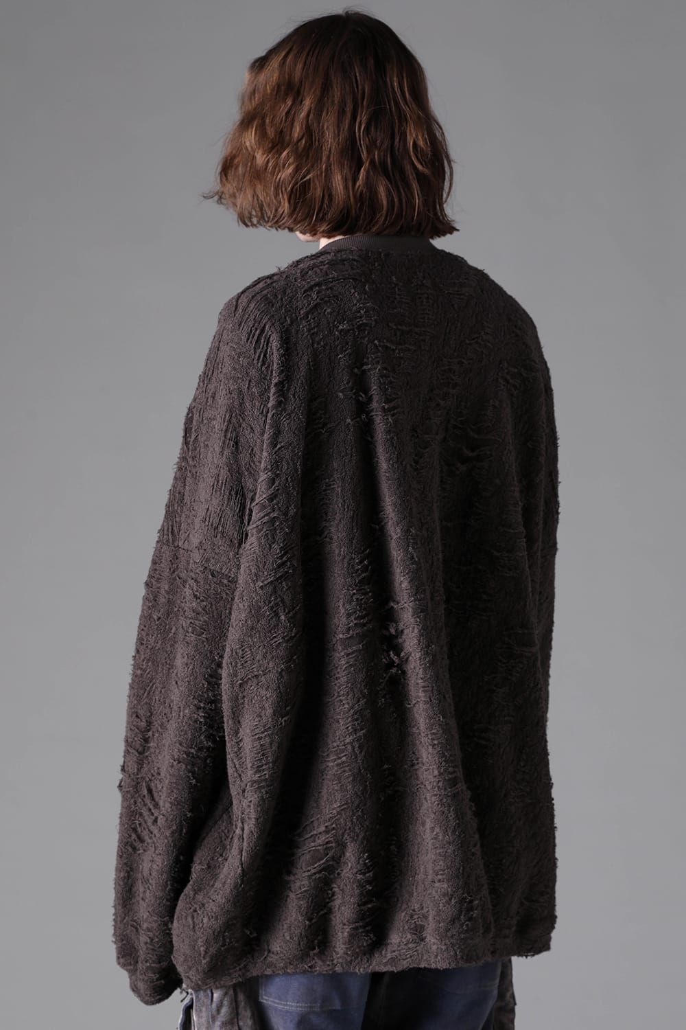 《2026AW先行予約》Extreme Over Sized Pullover"Black / Khaki" / エクストリームオーバーサイズプルオーバー"ブラック/カーキ"