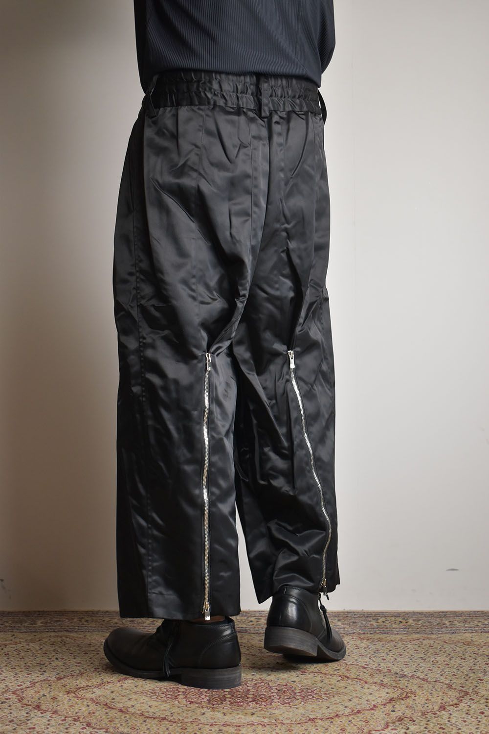 LC2 HAKAMA Trousers"Black"/袴トラウザーズ"ブラック"