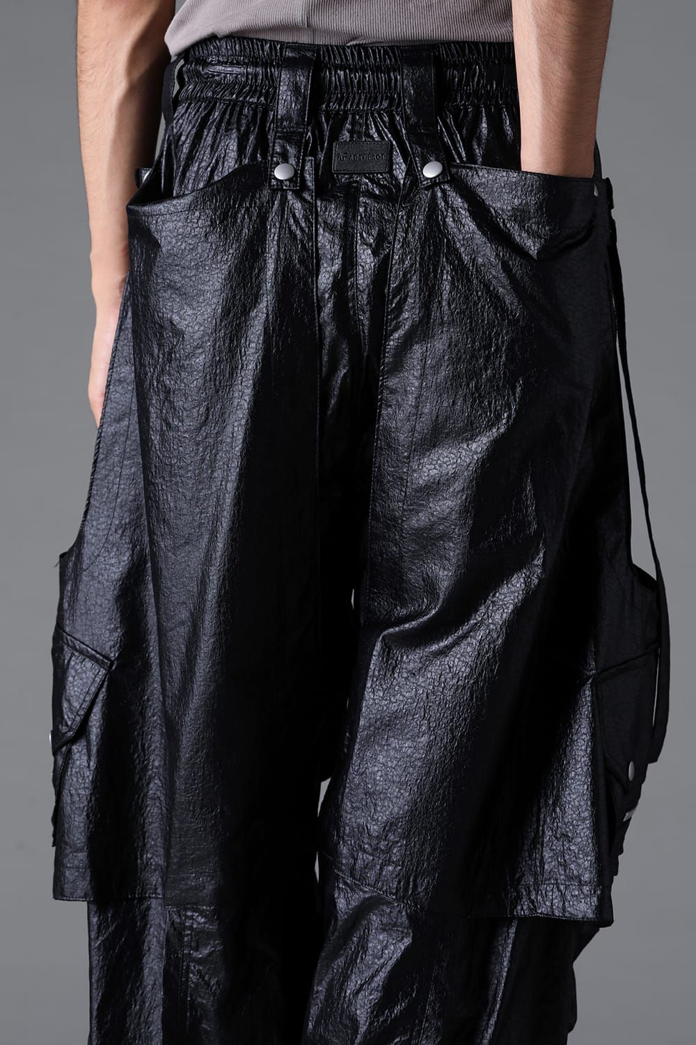 《2026SS先行予約》Parachute Cargo Wide Pants"Black" / パラシュートカーゴワイドパンツ"ブラック"