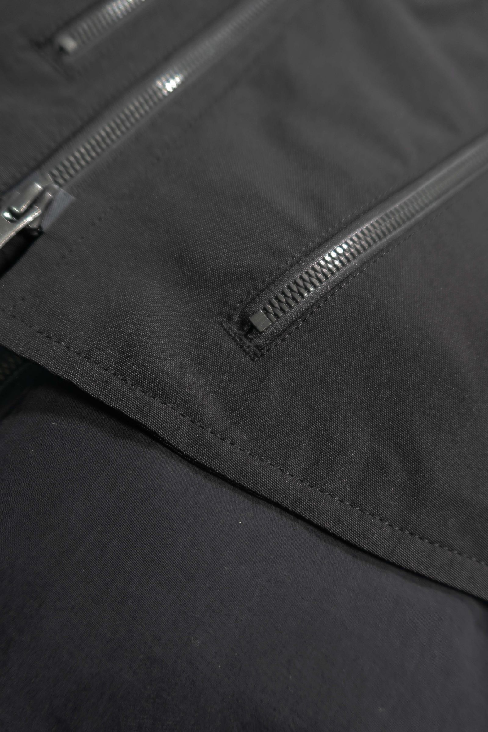 Multi Zip Down Parka Jacket (with Vest)"Black" / マルチジップダウンパーカージャケット(ベスト付き)"ブラック"