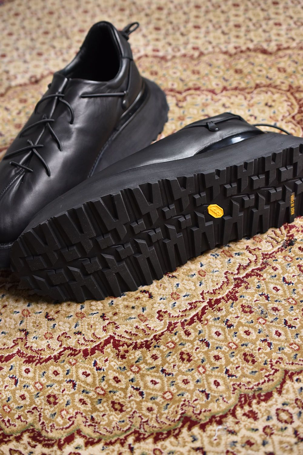 Leather Lace Up Shoes"Black"/レザーレースアップシューズ"ブラック"