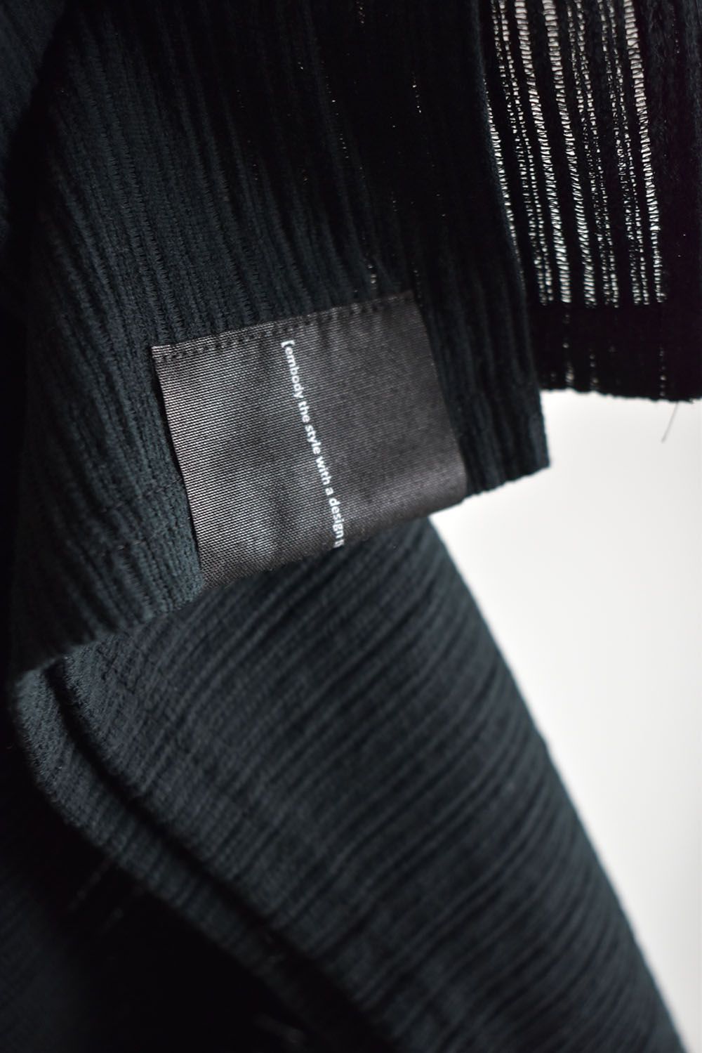 Base Layer Round Neck"Black"/ベースレイヤーラウンドネック"ブラック"