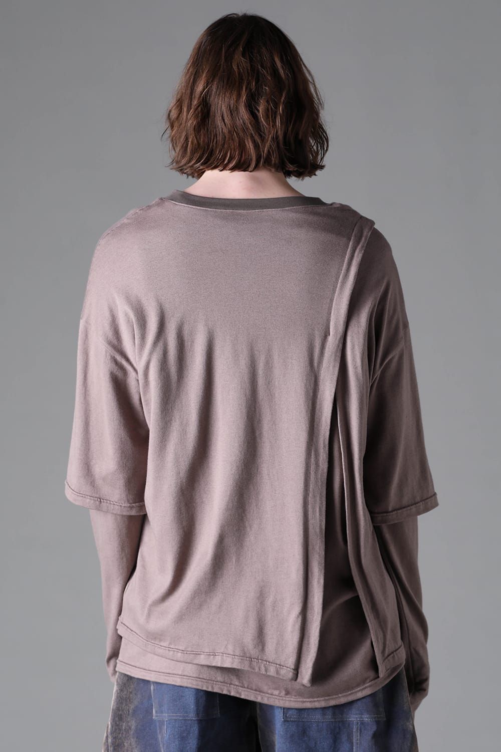 《2026AW先行予約》Leyerd Long Sleeve "Black / Brown /Grey / D.Grey /Khaki" / レイヤードロングスリーブ"ブラック/ブラウン/グレー/ダークグレー/カーキ"
