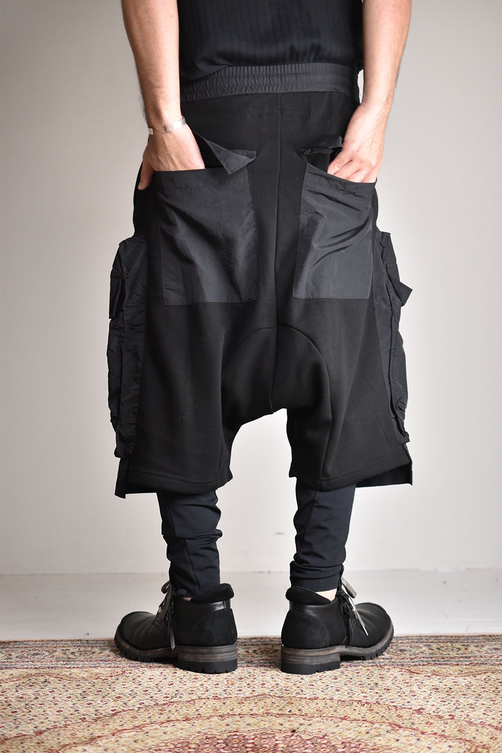 Nylon×Bomber Heat Shorts"Black"/ ナイロン×ボンバーヒートショーツ"ブラック"