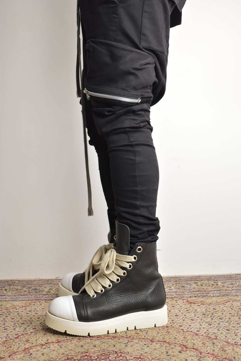 Sneaker Boots"Black×White"/スニーカーブーツ"ブラック×ホワイト"