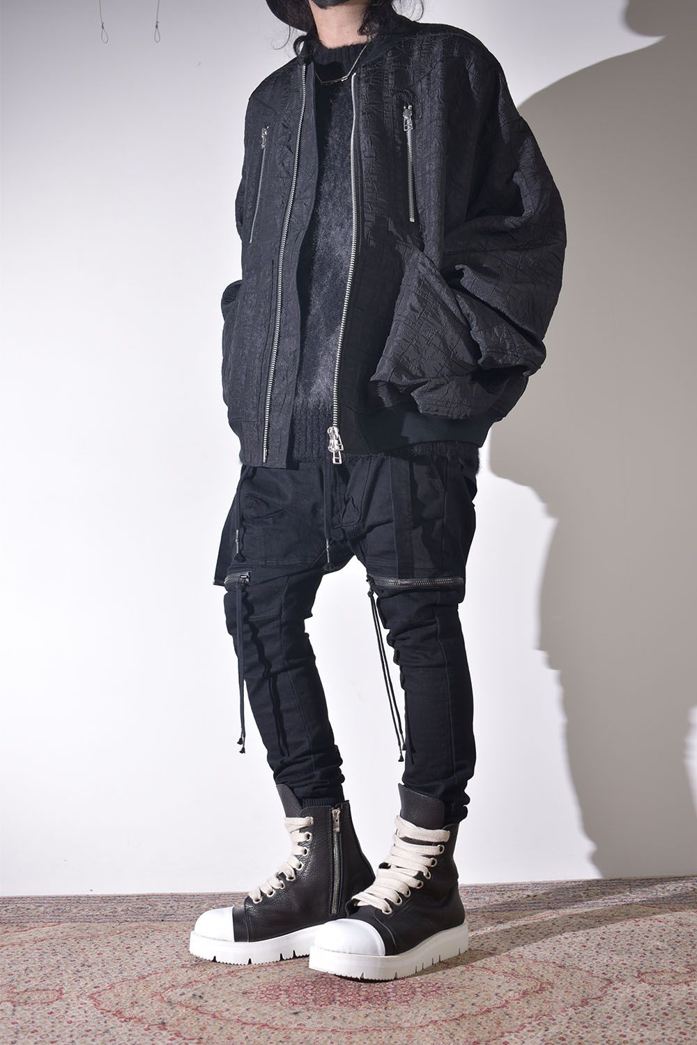 汎用性の高いMA-1とモヘアニット