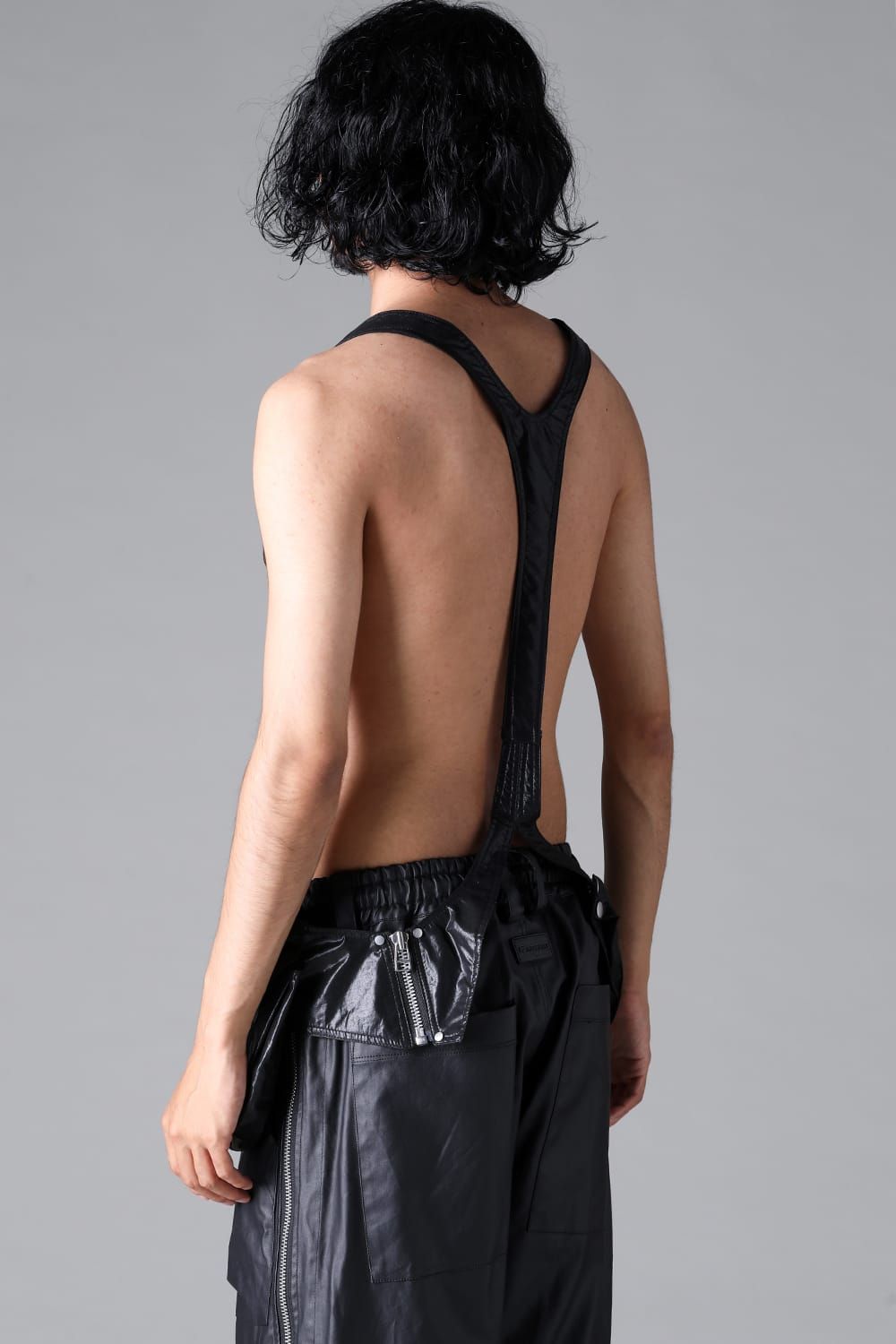 《2026SS先行予約》Matte Coating Cargo Vest Bag"Black" / マットコーティングカーゴベストバッグ"ブラック"