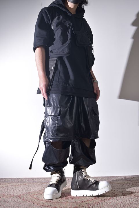 Hoodie On Vest