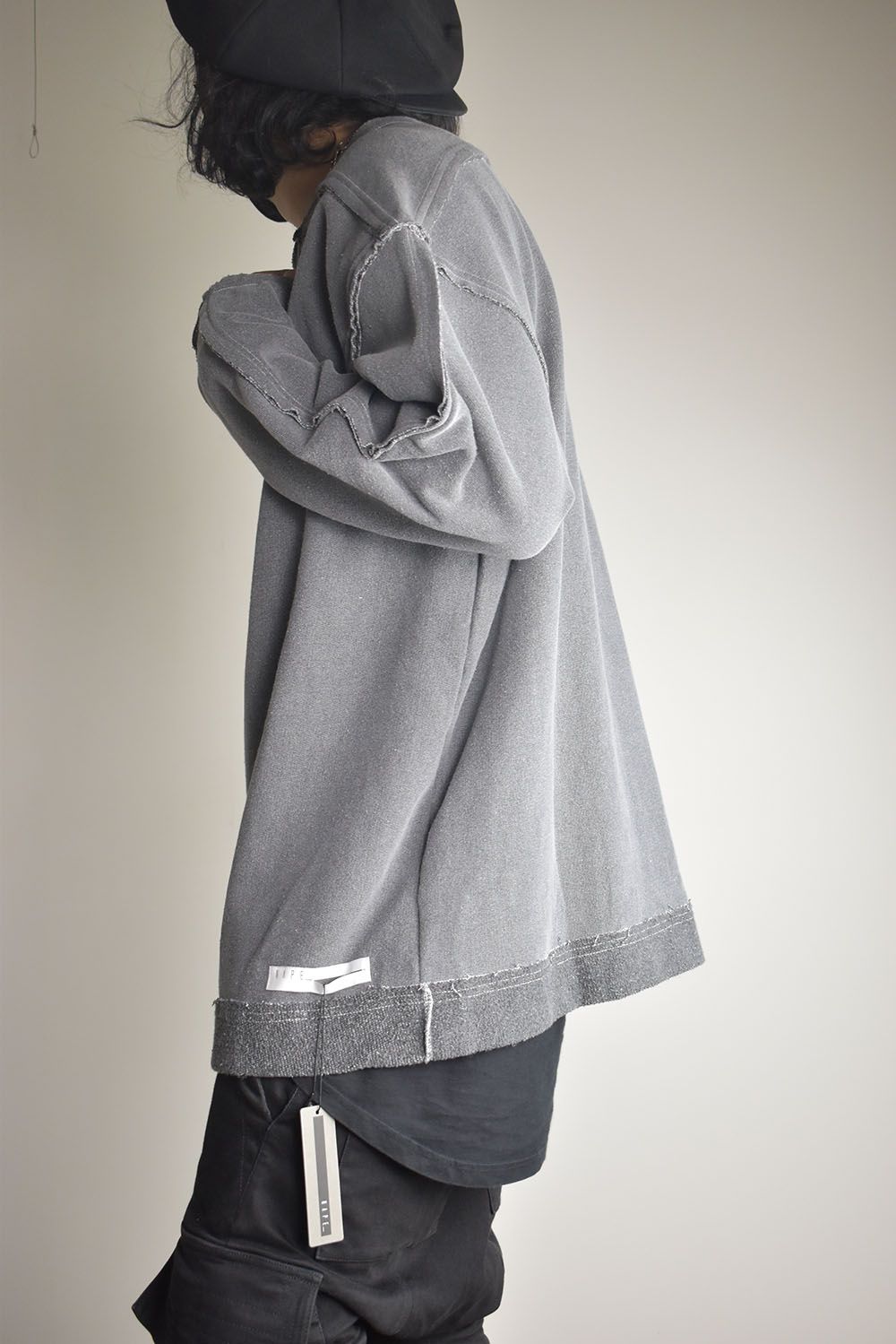 Painter Sweat Pullover"Grey" / ピグメントスウェットプルオーバー"グレー"