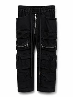 《2027SS先行予約》Sarrouel Flare Pants"Black" / サルエルフレアパンツ"ブラック"