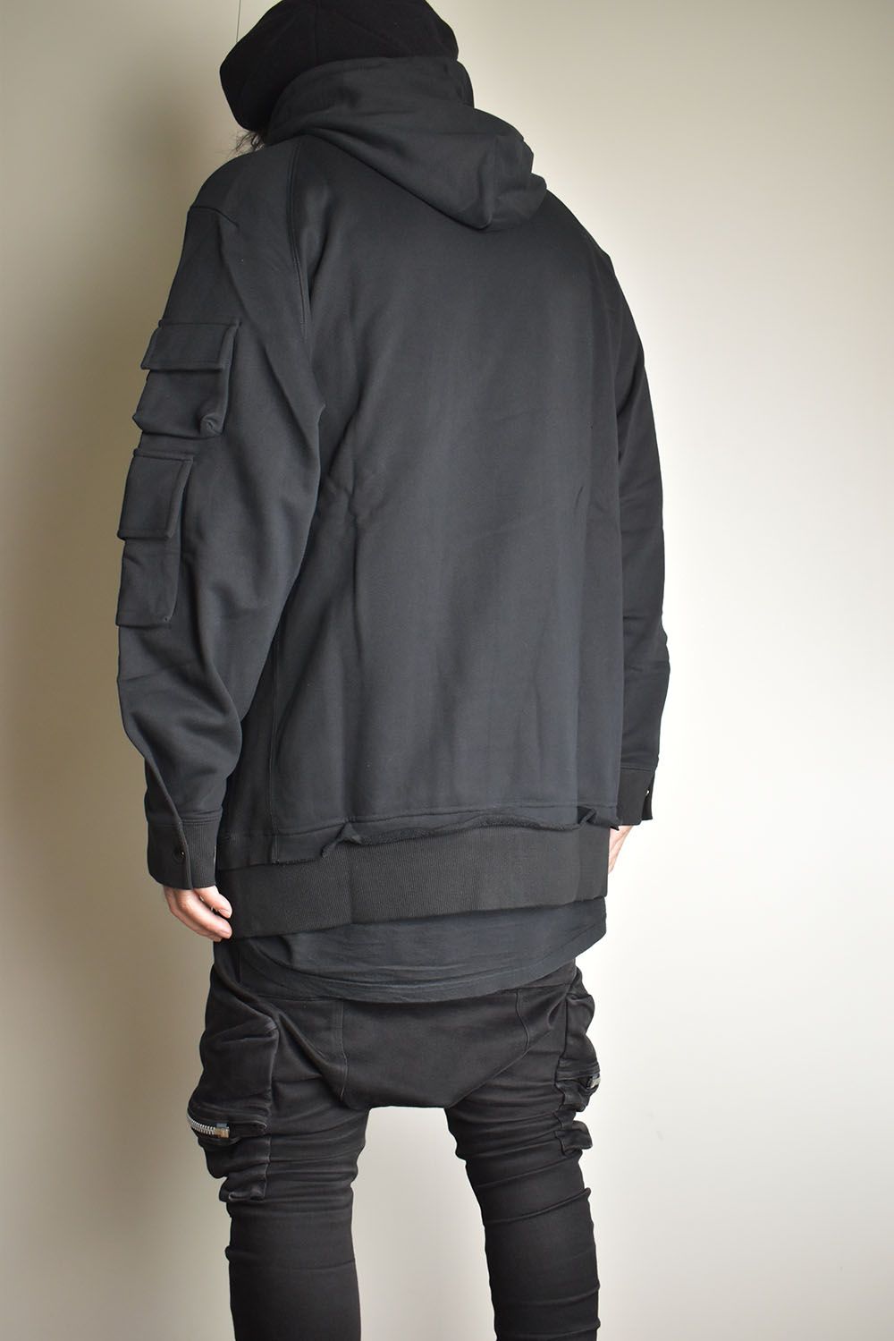 Basic Hoodie Pull"Black" / ベーシックフーディプル"ブラック"