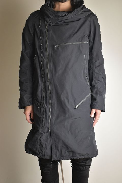 Multi Zip Military Parka Coat"Black" / マルチジップミリタリーパーカーコート"ブラック"