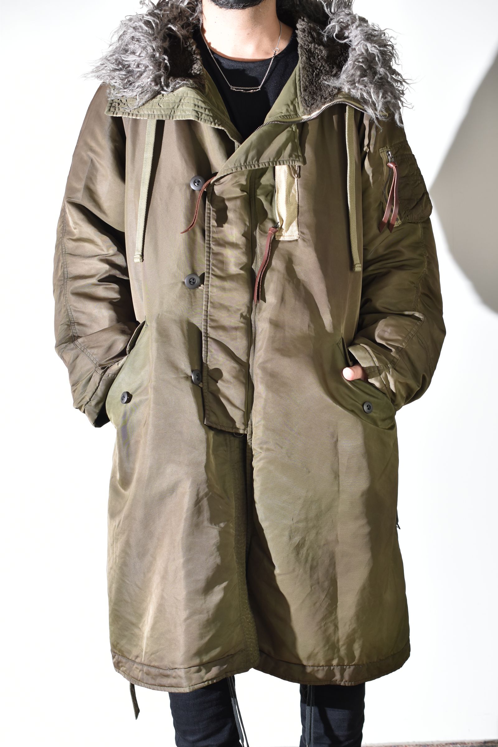 N-3B Coat "Olive Drab" / N-3Bコート "オリーブドラブ"