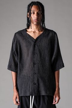 《2027SS先行予約》Over Sided KIMONO Base Ball Shirts"Black Stripe / White Stripe / Brown Stripe" / オーバーサイズキモノベースボールシャツ"ブラックストライプ / ホワイトストライプ /ブラウンストライプ"