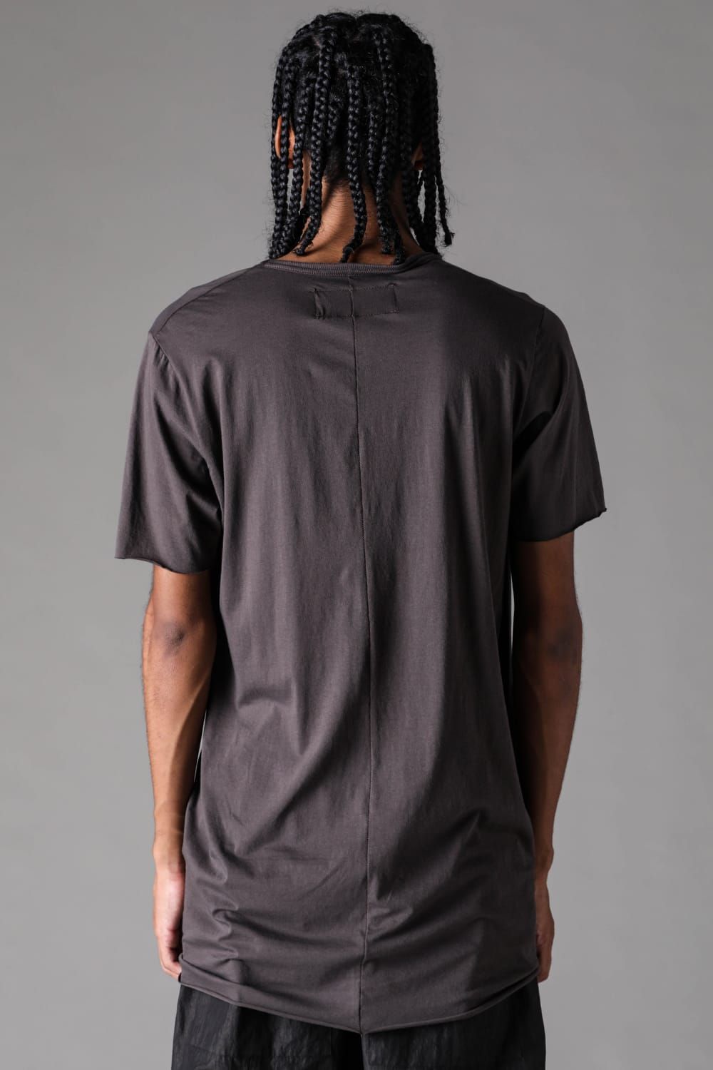 《2027SS先行予約》Albini Airy Crew Neck Tee"Black / Sage Green / Brown / L.Grey / White" /  アルビニエアリークルーネックTee"ブラック /セージグリーン /ブラウン /ライトグレー/ホワイト"
