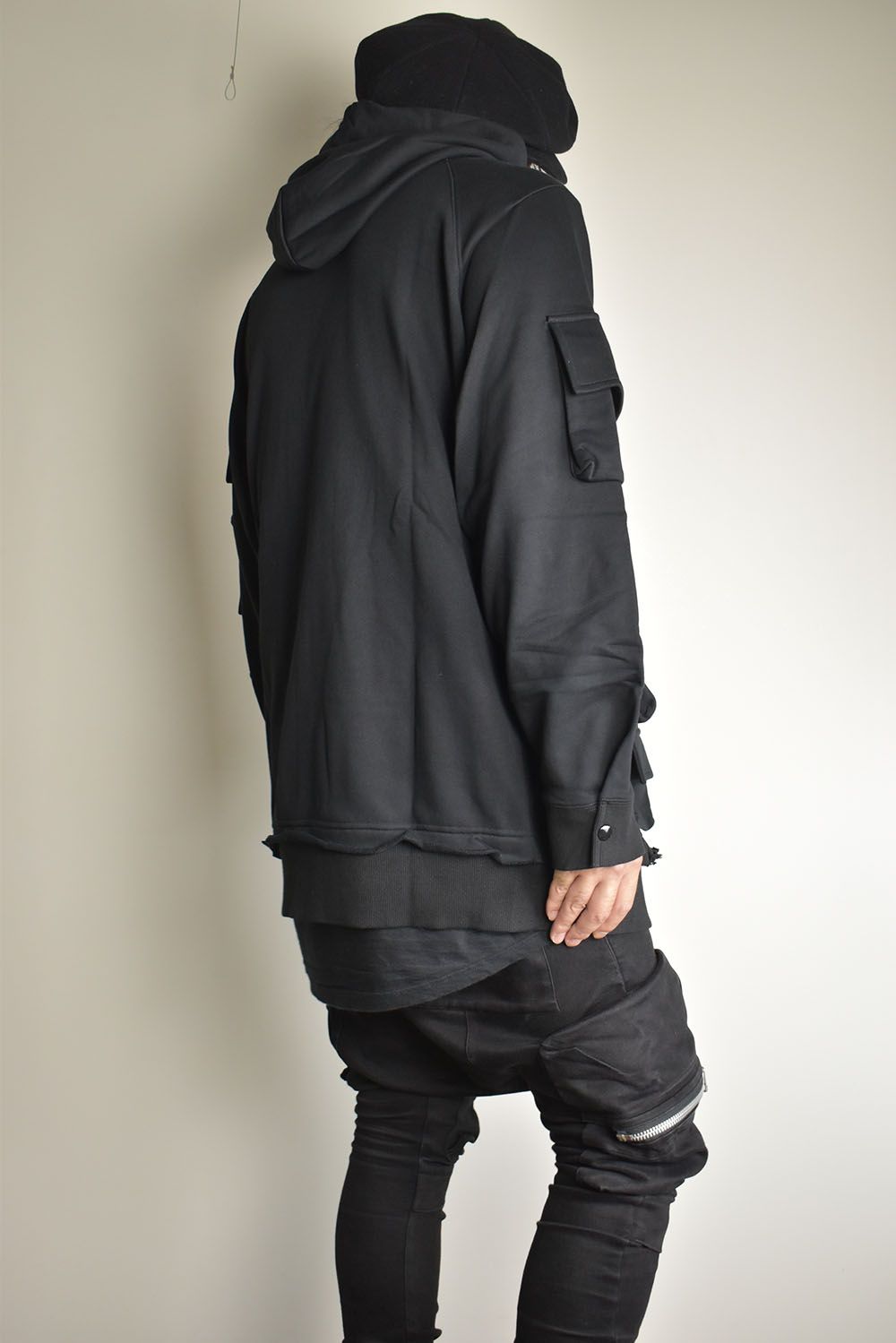 Basic Hoodie Pull"Black" / ベーシックフーディプル"ブラック"