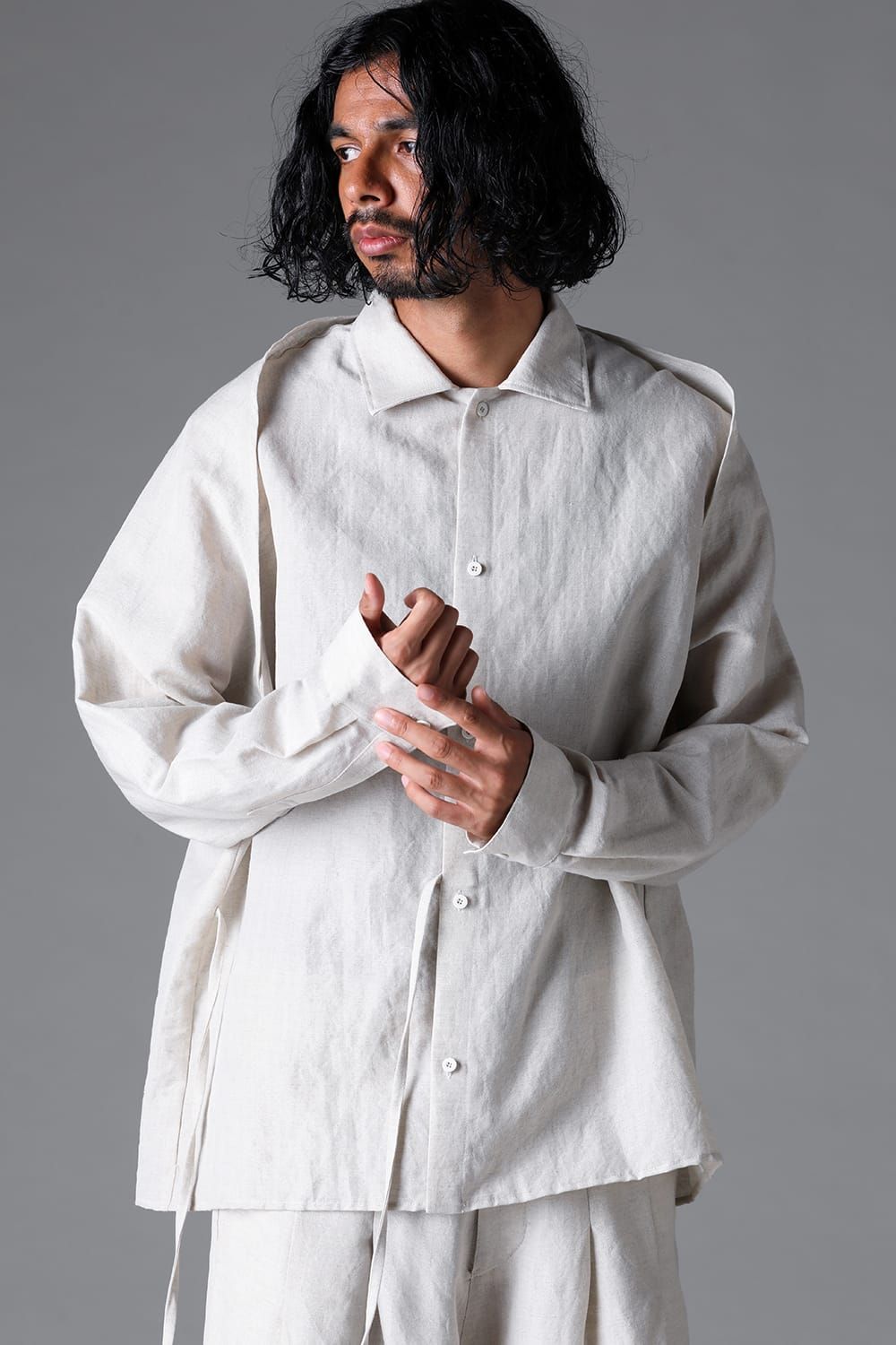 《2026SS先行予約》Shiva Shirts"Black / Stone /Khaki /D.Grey / ST×GY" / シヴァシャツ"ブラック/ストーン/カーキ/ダークグレー/ストライプ×ダークグレー"