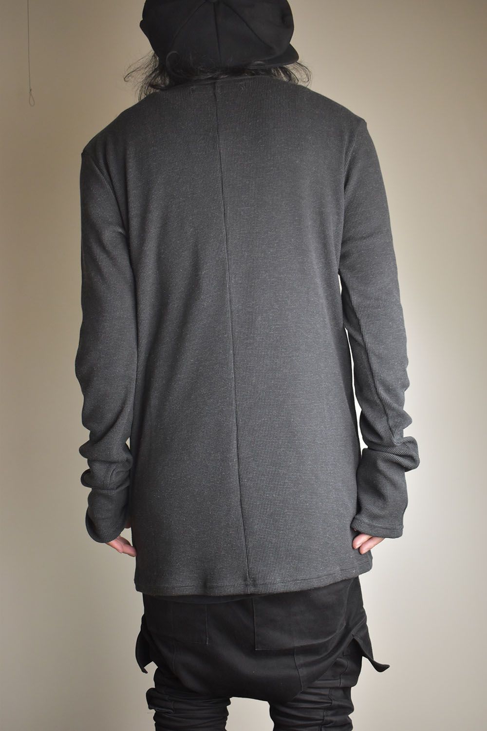 Crew Neck Top"D.Grey" / クルーネックトップ"ダークグレー"