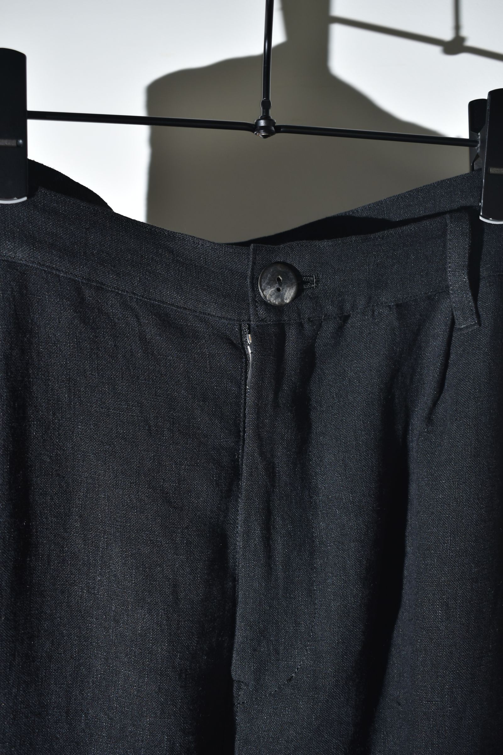 Linen Cargo Pants "Black" / リネンカーゴパンツ"ブラック"