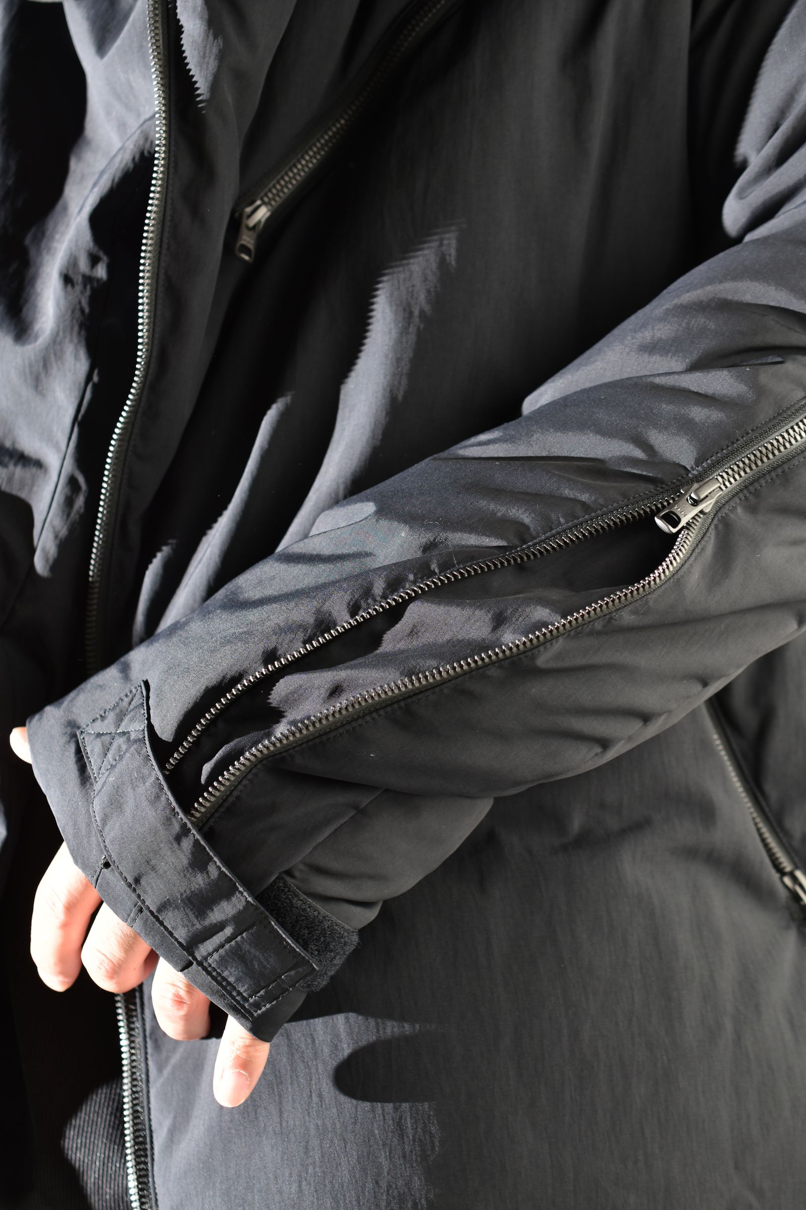 Multi Zip Down Parka Jacket (with Vest)"Black" / マルチジップダウンパーカージャケット(ベスト付き)"ブラック"