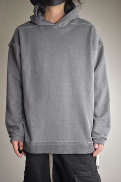Painter Sweat Pullover Hoodie"Grey" / ピグメントスウェットプルオーバーフーディ"グレー"