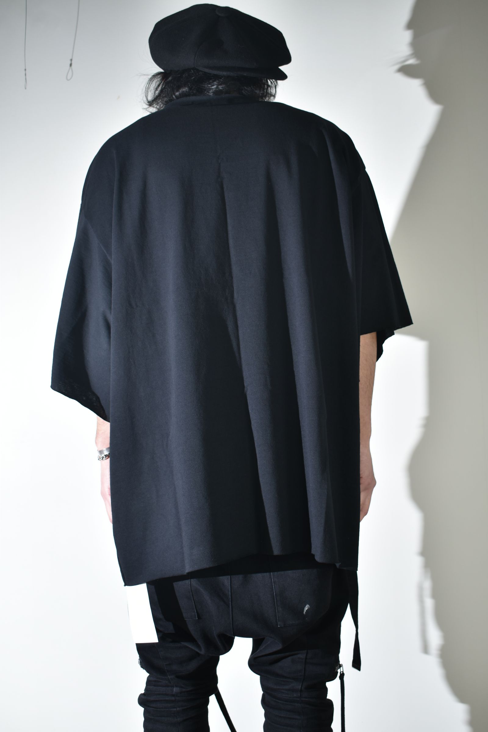 Oversized Cut & Sewn Tee"Black" / オーバーサイズカットソー"ブラック"