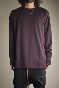 Base Layer Crew Neck "Bordeaux" / ベースレイヤークルーネック"ボルドー"