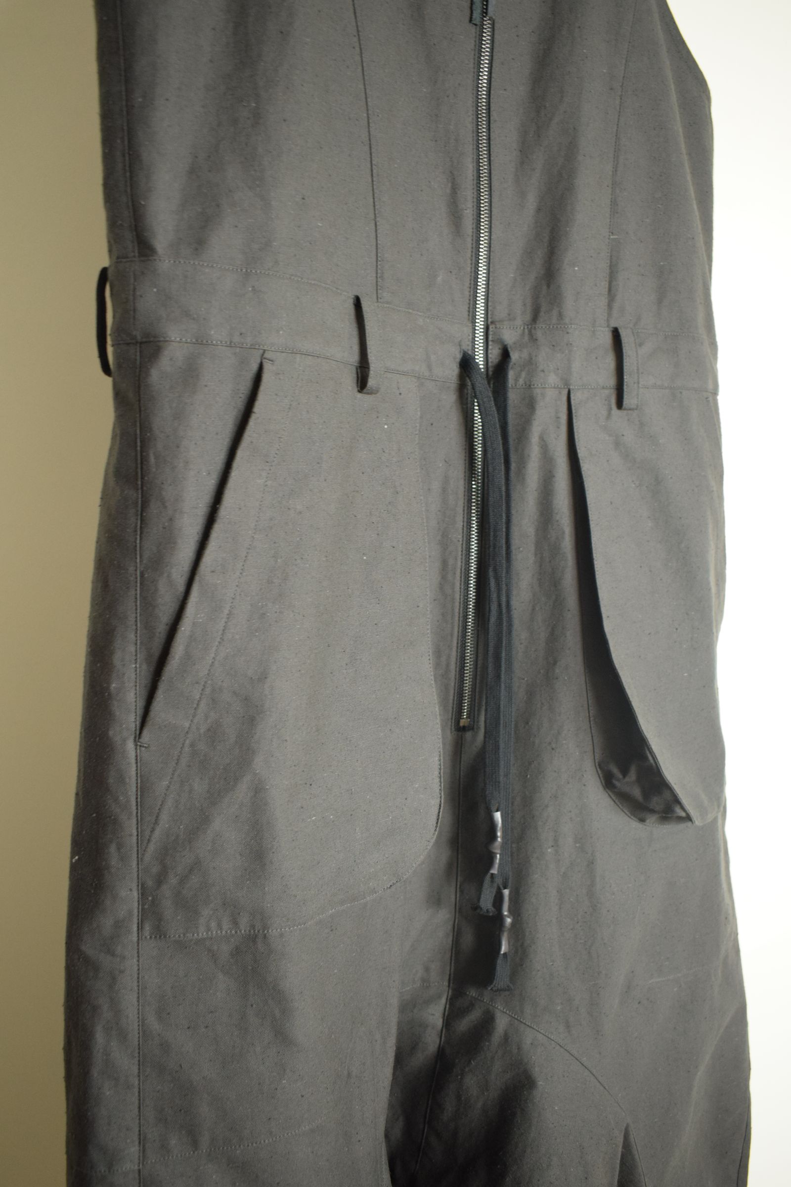 Deep Crotch Over All"Charcoal" / ディープクロッチオーバーオール"チャコール"