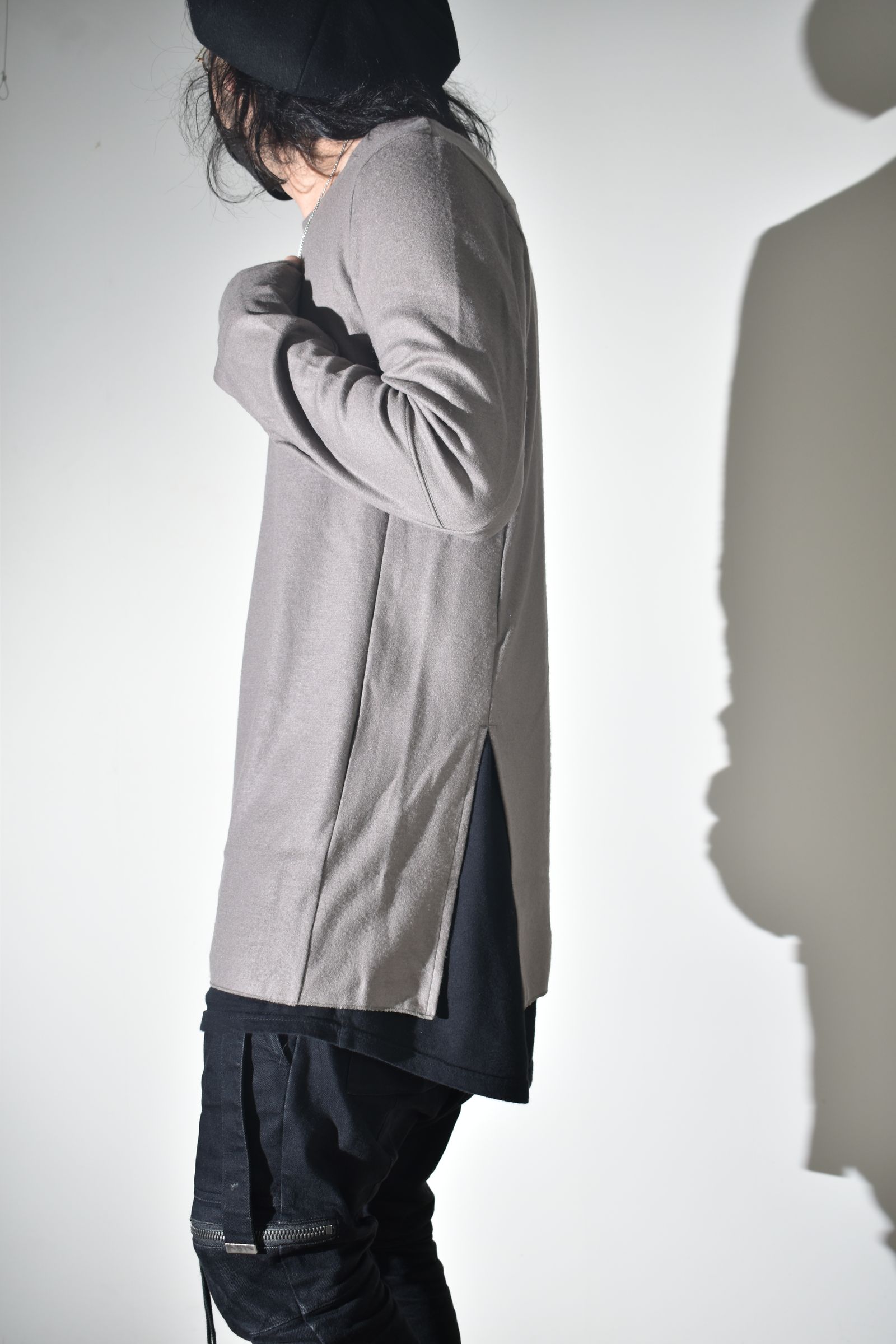 基層 Long Sleeve_01 "Greige" / 基層ロングスリーブ"グレージュ"