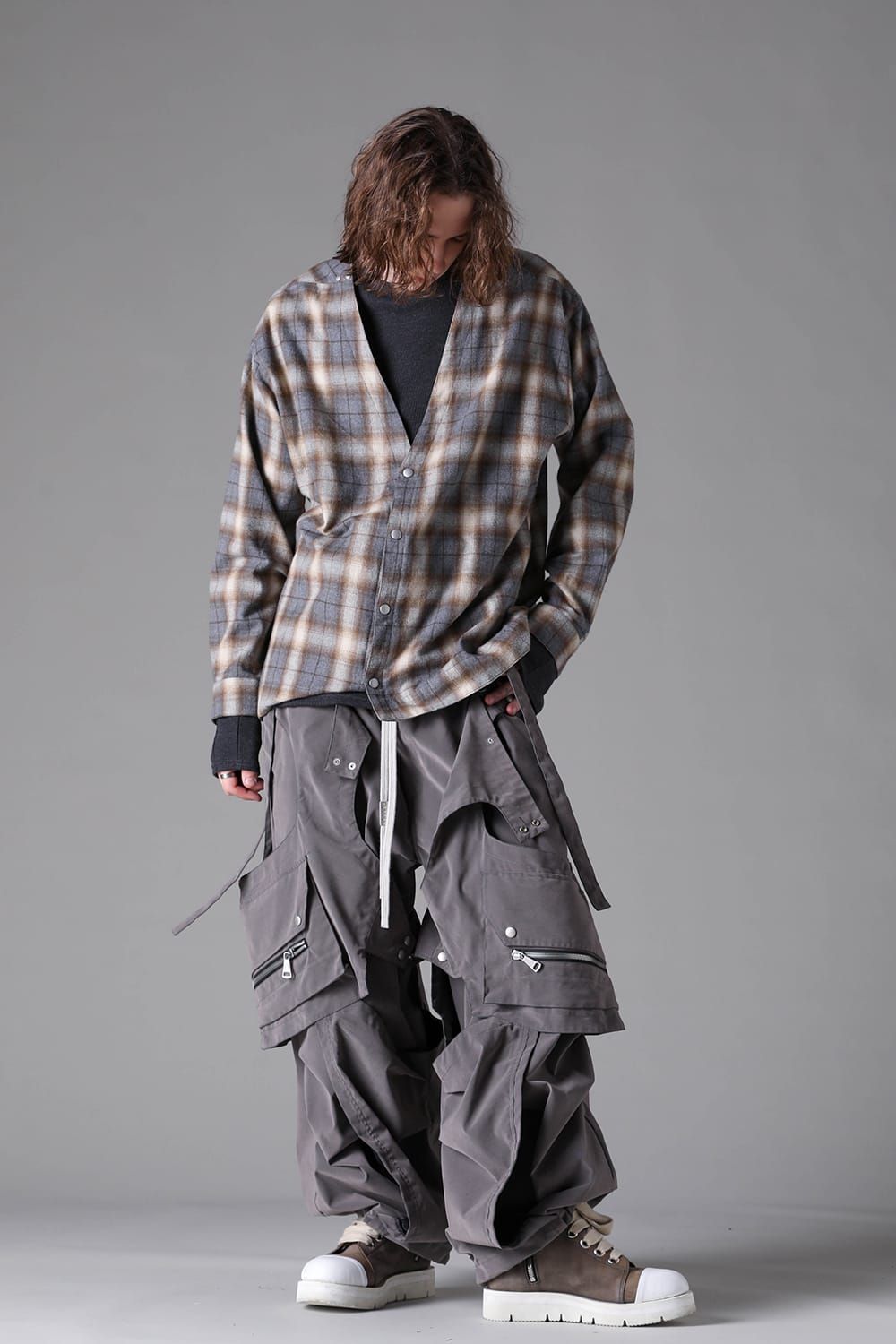 《2026AW先行予約》Parachute Cargo Pants"Black / Grey / Taupe" / パラシュートカーゴパンツ "ブラック / グレー /トープ"