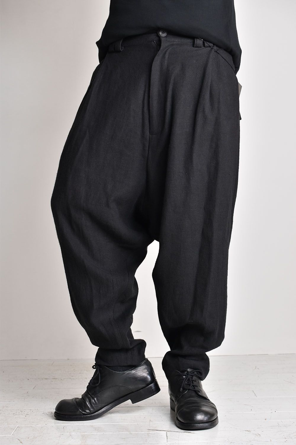 《ラスト1点!!》Low Clotch Pants"Black"/ロークロッチパンツ"ブラック"