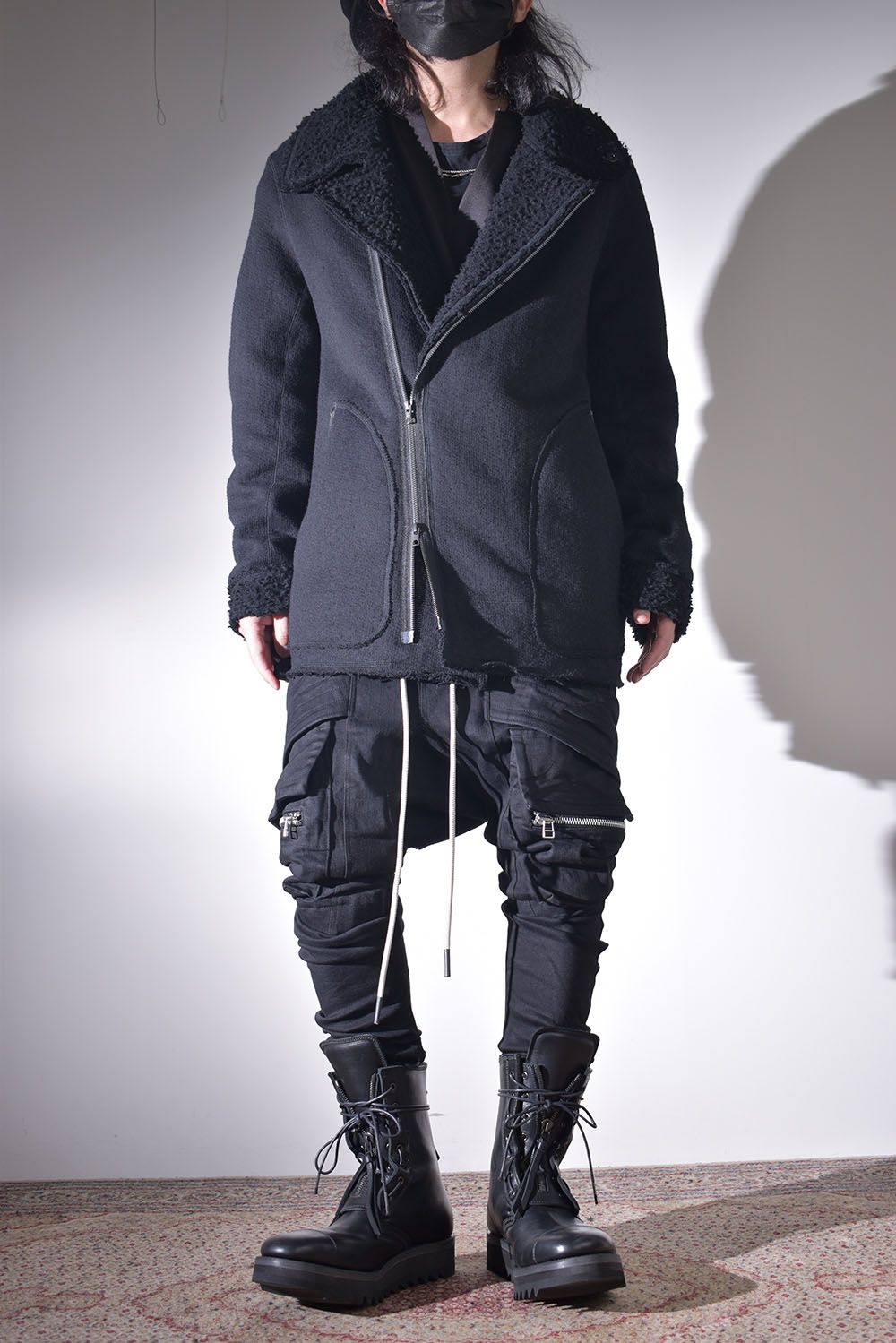 ライトな着心地で暖かく