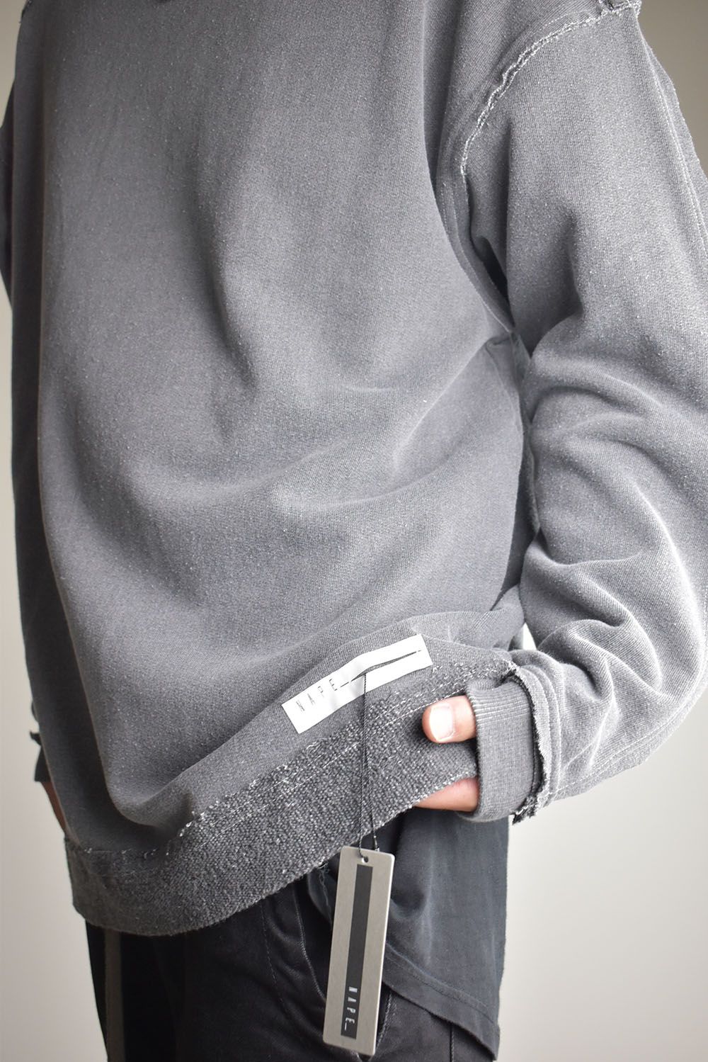 Painter Sweat Pullover"Grey" / ピグメントスウェットプルオーバー"グレー"