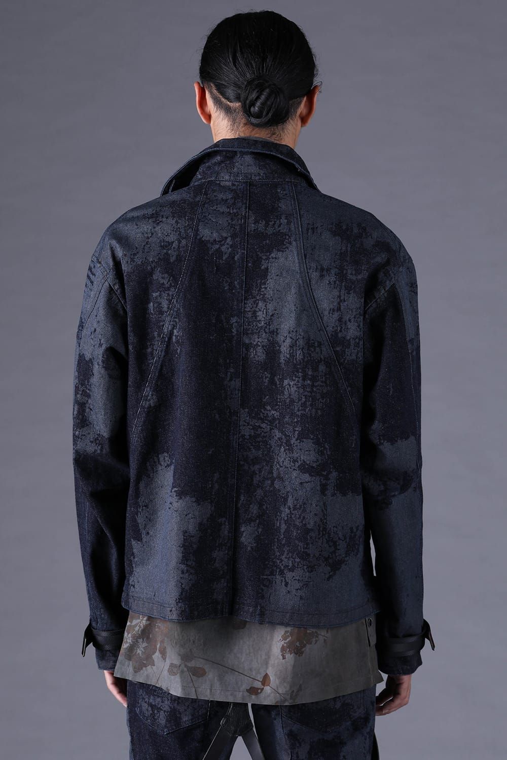 《2027SS先行予約分》Brushed-Coated Work Jacket"Indigo" / ブラッシュコーティングワークジャケット"インディゴ"