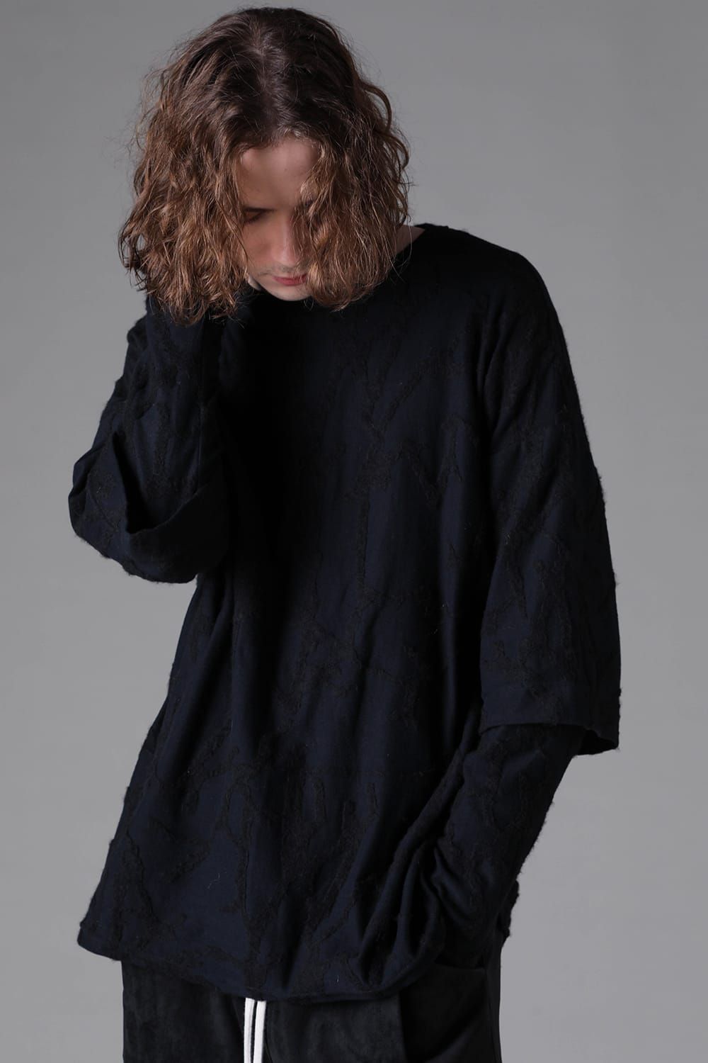 《2026AW先行予約》Layerd Long Sleeve"Black" / レイヤードロングスリーブ"ブラック"