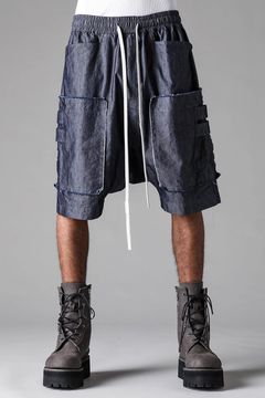 《2027SS先行予約》Cotton Nylon Cargo Shorts"Navy" / コットンナイロンカーゴショーツ"ネイビー"