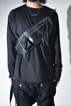 Leather Body Bag"Black" / レザーボディバッグ"ブラック"