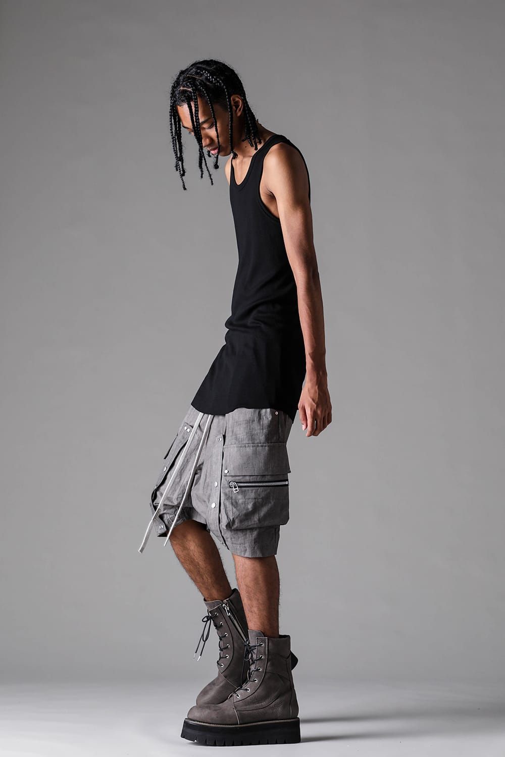 《2027SS先行予約》Regular Rib Tank Top"Black" / レギュラーリブタンクトップ "ブラック"