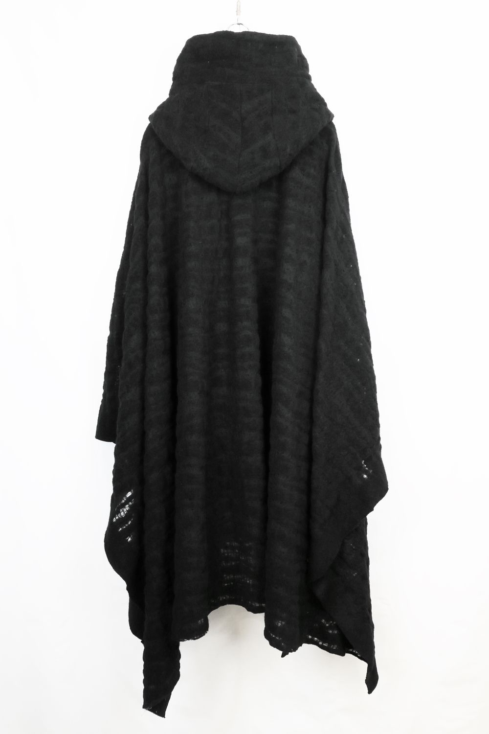 HOODIE PONCHO"Black"/フーディポンチョ"ブラック"