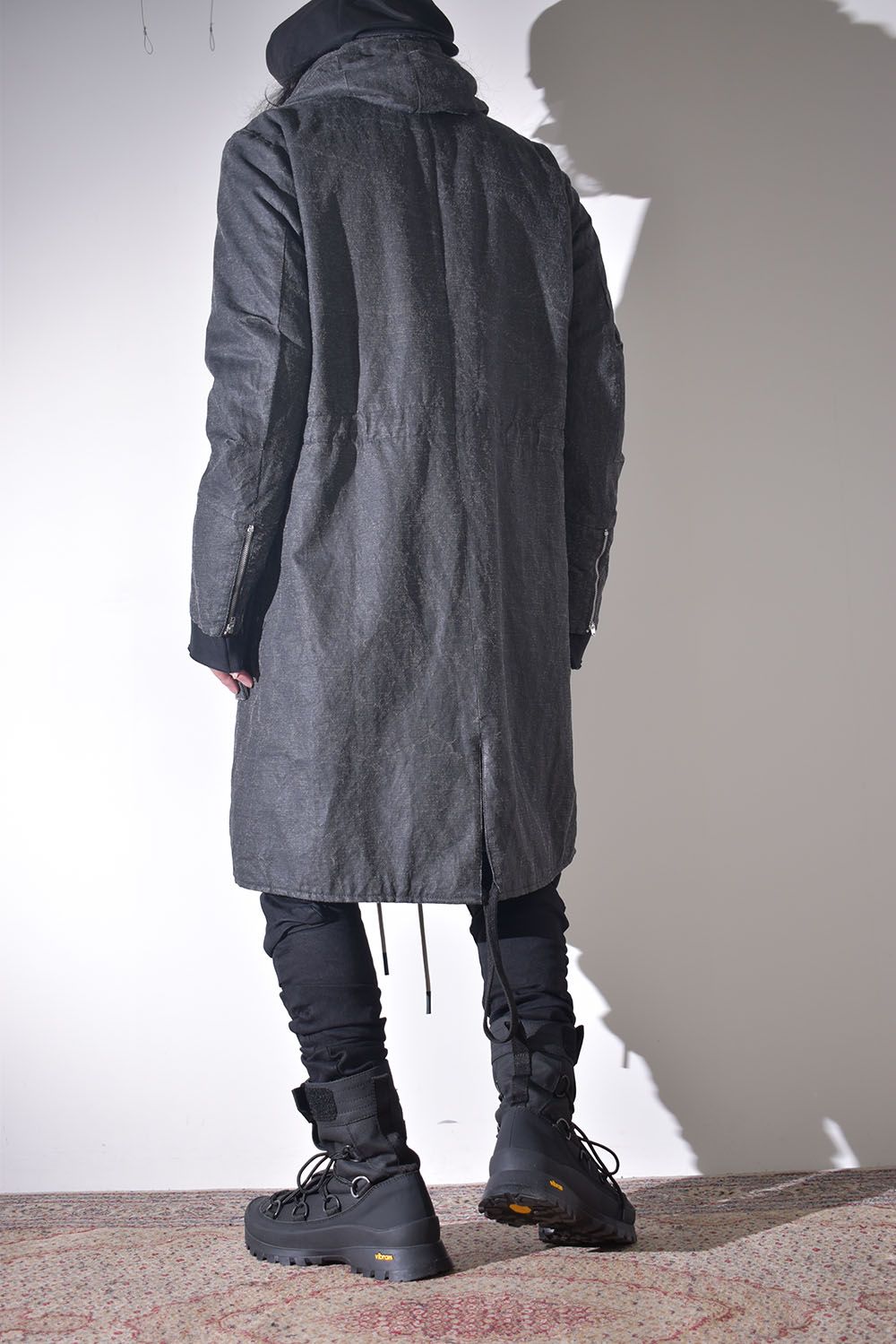 ブルゾンっぽく着れるコート